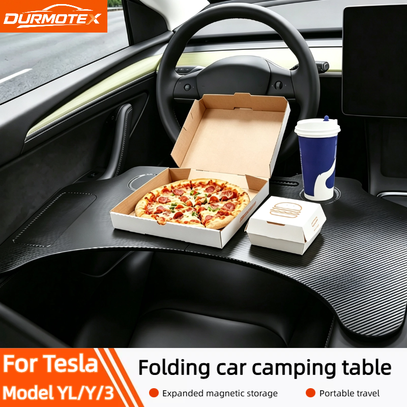 Laptop Office Accessories - For Tesla Model 3/Y/YL 2017-2026 Carbon