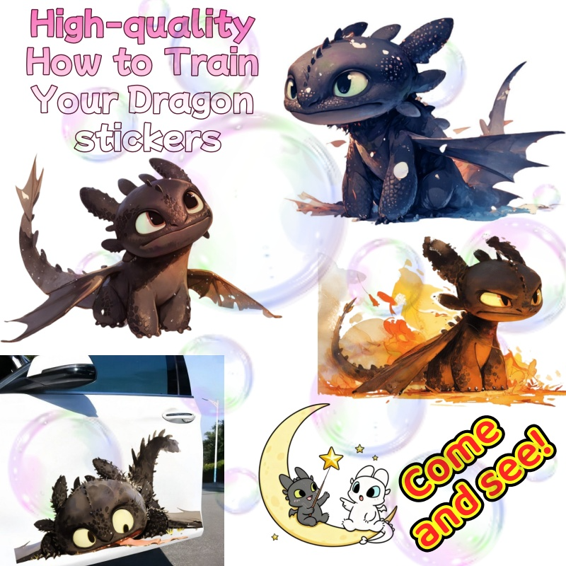 Laptop Accessory - Dragon tamer expert, cute and toothless,