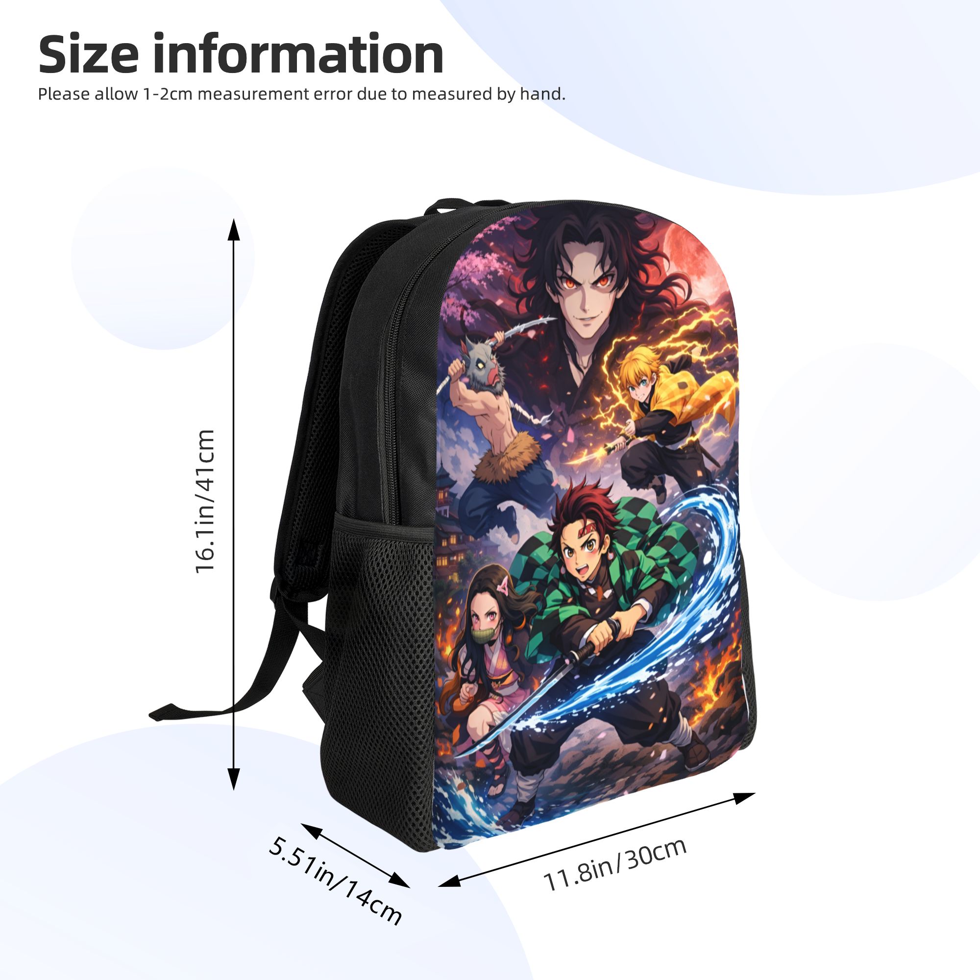 D-Demons Slayers Travel Backpa - đánh giá và giá Laptop Accessories Bag For Men