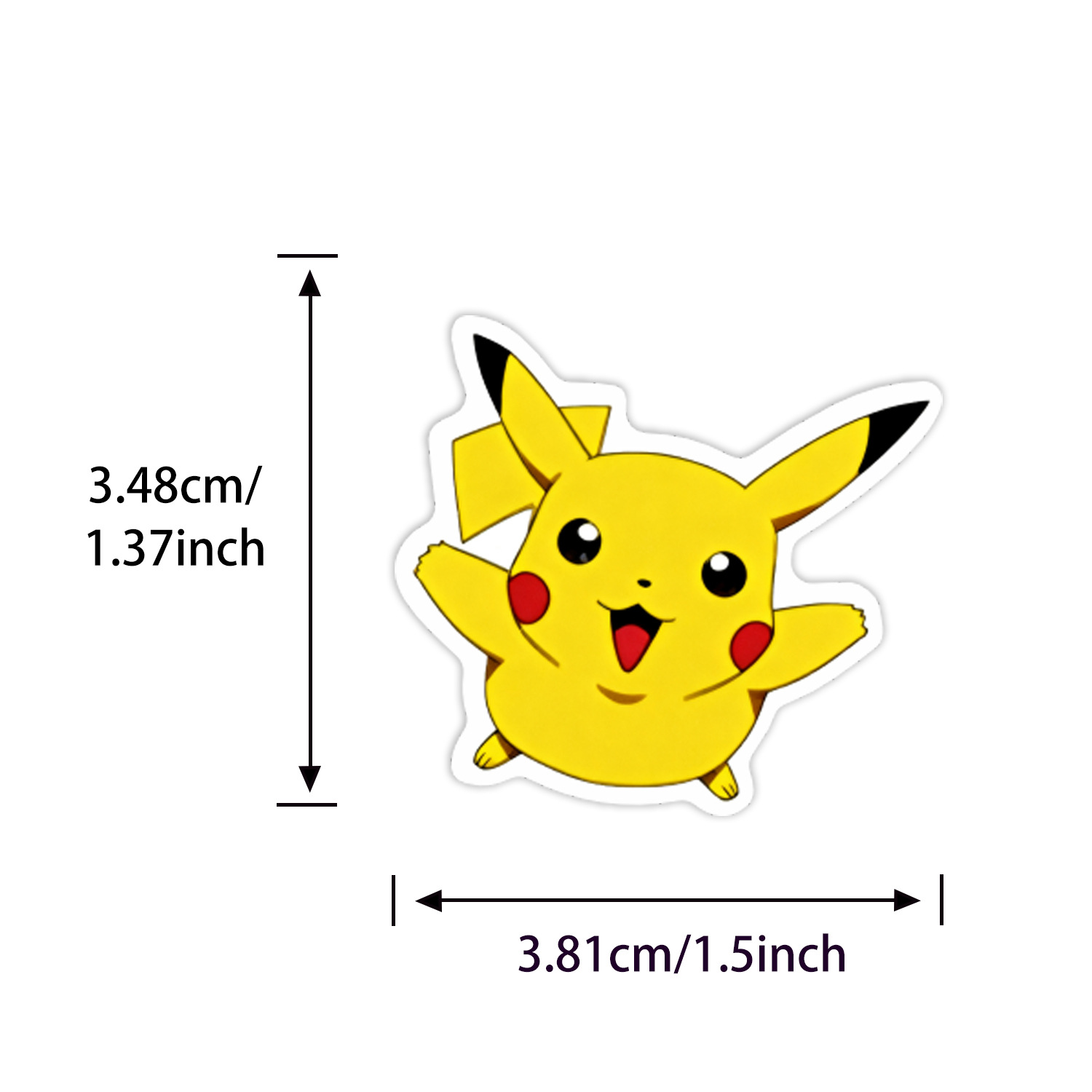 100/200pcs Pokemon Anime Stick - đánh giá và giá Laptop Accessories Parts