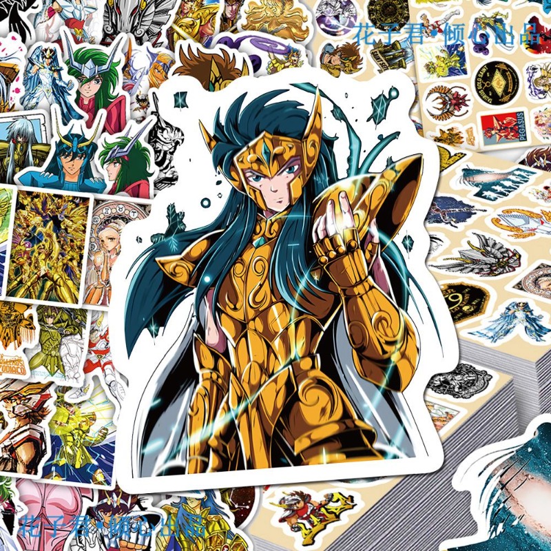 101Pcs Saint Seiya Anime Stick - đánh giá và giá Laptop Accessory