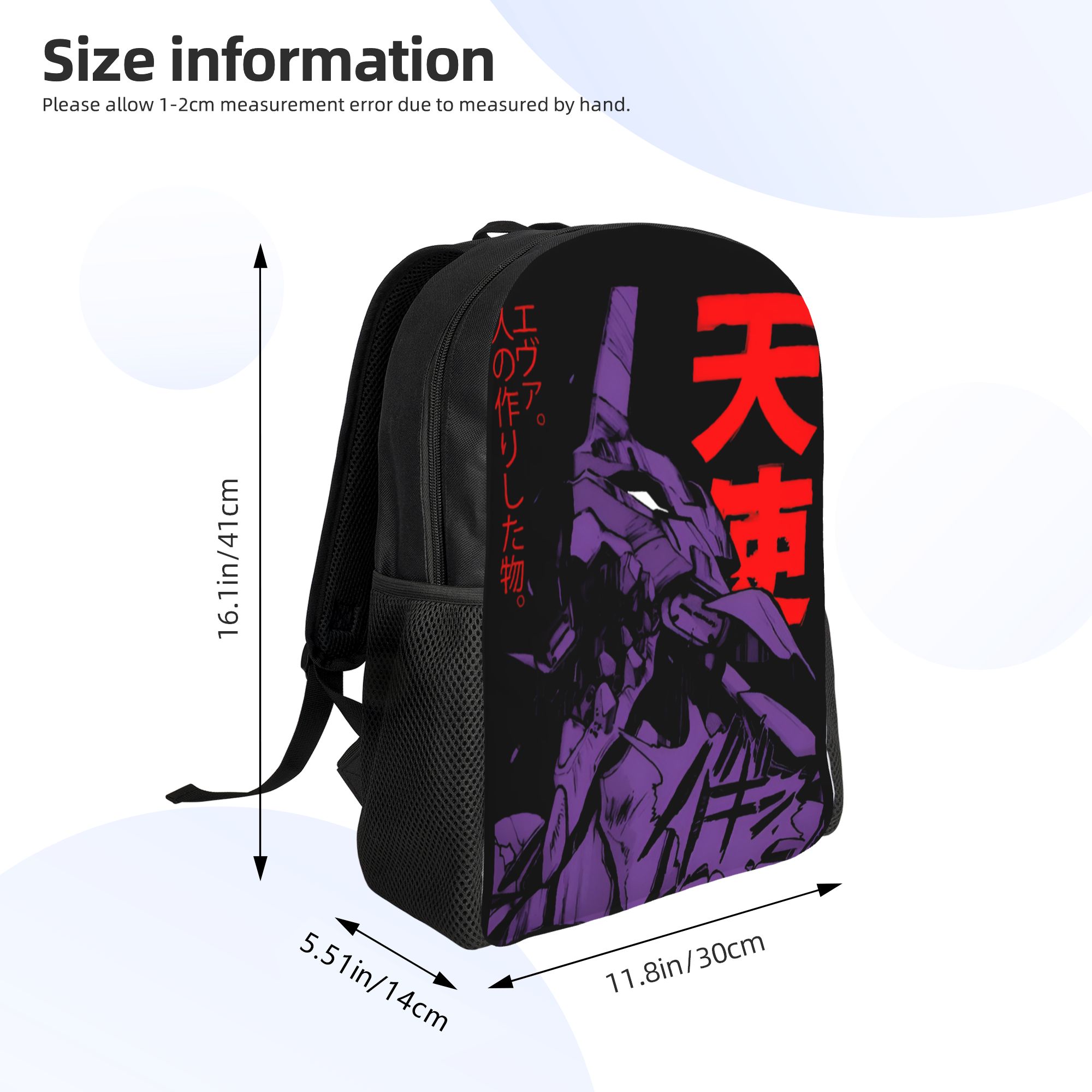 Custom E-Evangelions Backpack  - đánh giá và giá Laptop Accessories Bag For Men