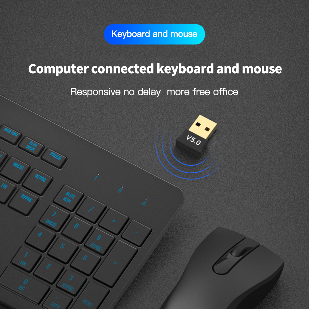 USB Bluetooth 5.0 Adapter High - đánh giá và giá Laptop Accessories Usb