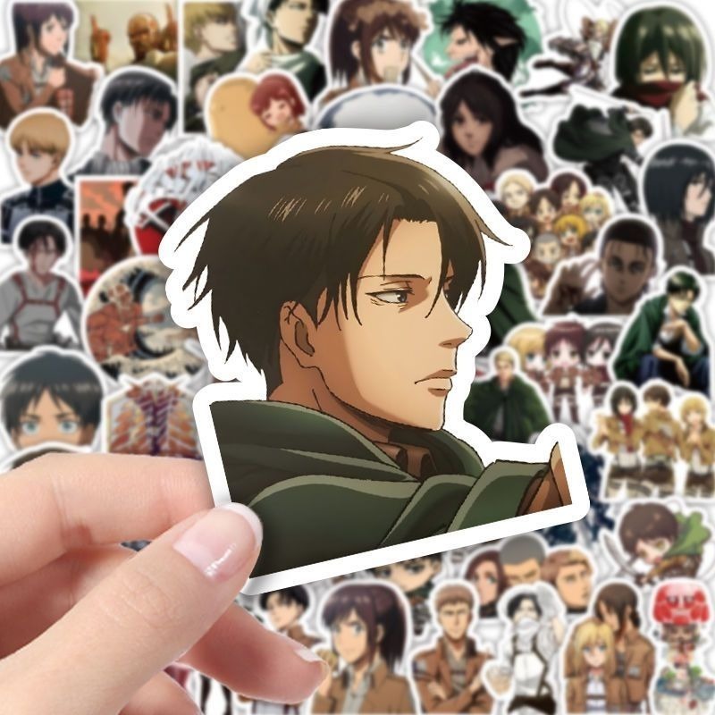 60Pcs Attack on Titan Anime St - đánh giá và giá Laptop Accessory