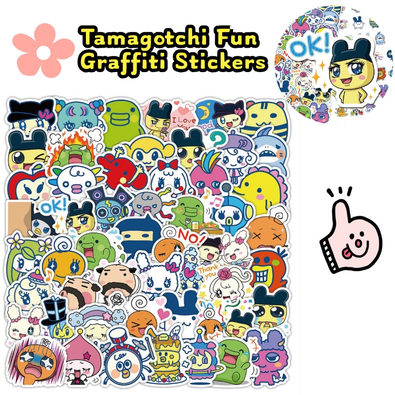 Japanese Tamagotchi Stickers E - đánh giá và giá Laptop Accessory