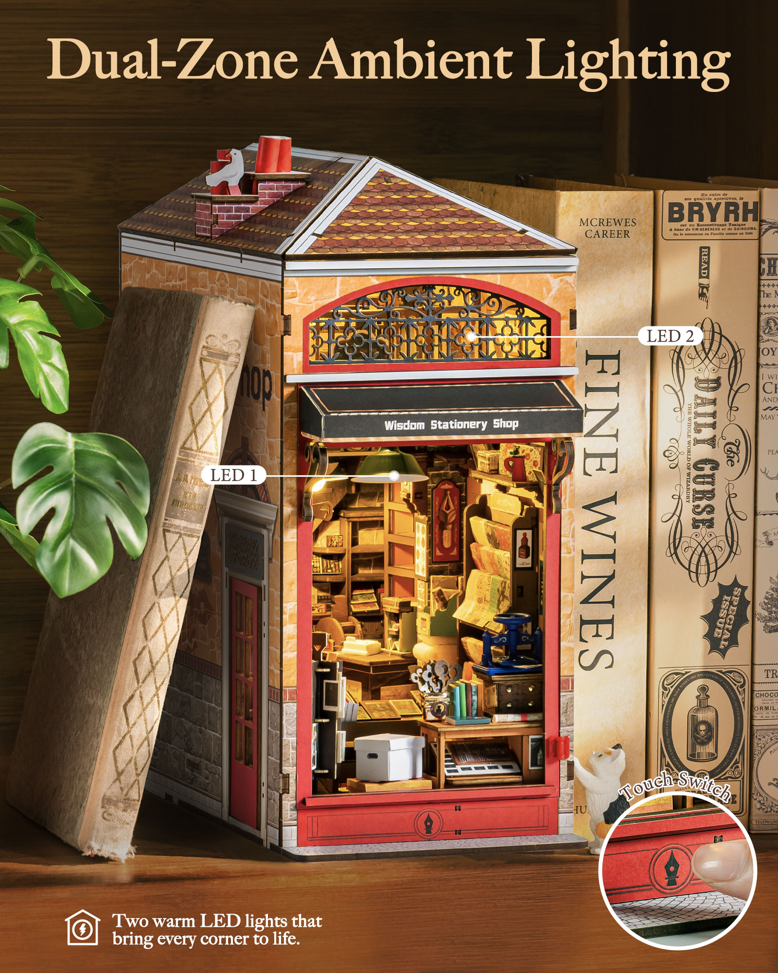 Rolife Wisdom Stationery Shop  - đánh giá và giá Laptop Accessories Light