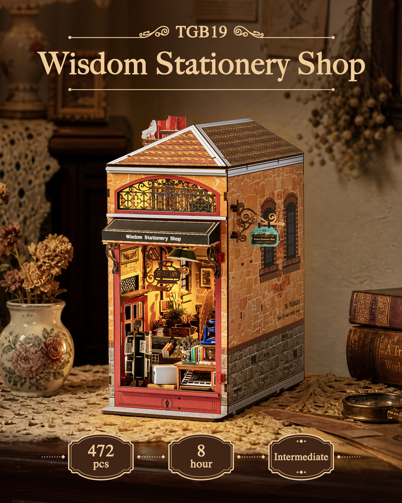 Rolife Wisdom Stationery Shop  - đánh giá và giá Laptop Accessories Light