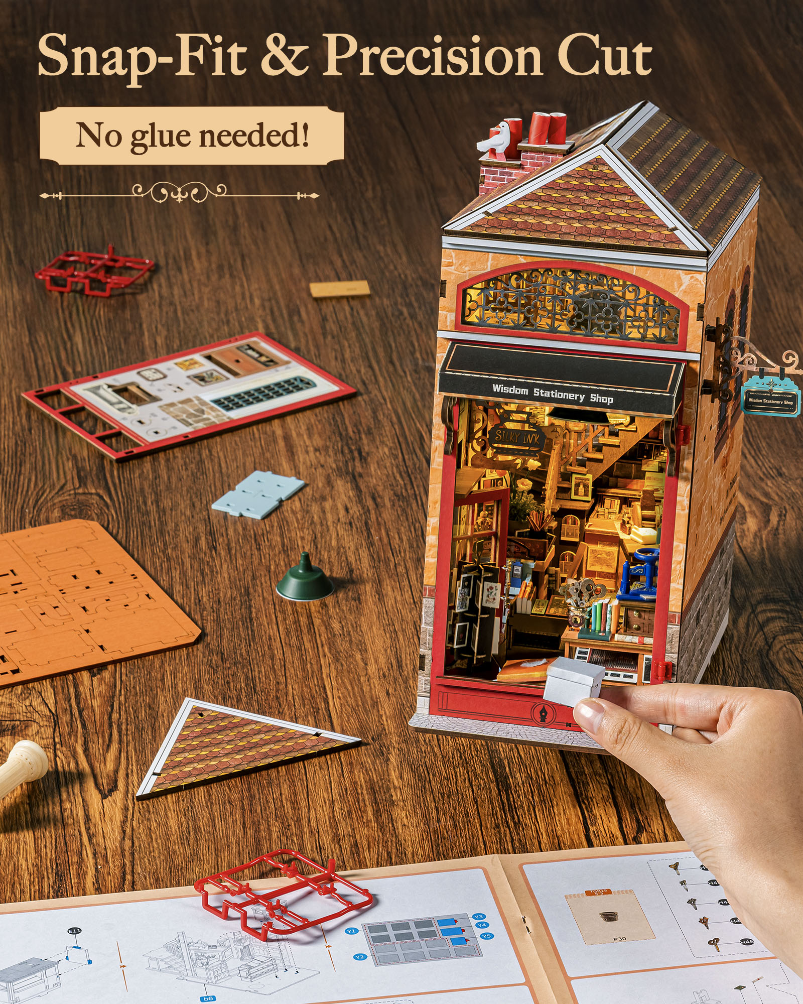 Rolife Wisdom Stationery Shop  - đánh giá và giá Laptop Accessories Light