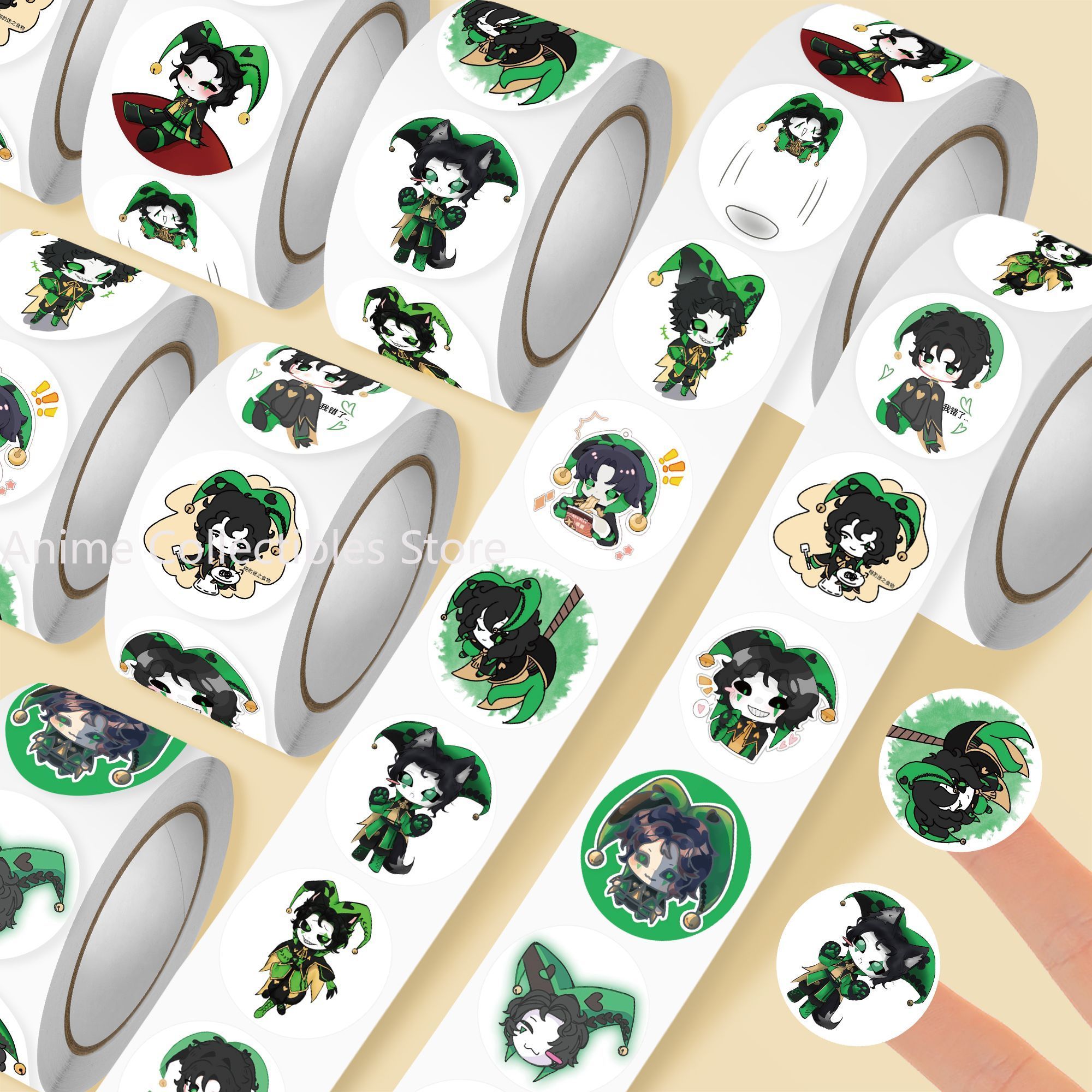 500Pc/Roll Anime The Freak Cir - đánh giá và giá Laptop Accessory