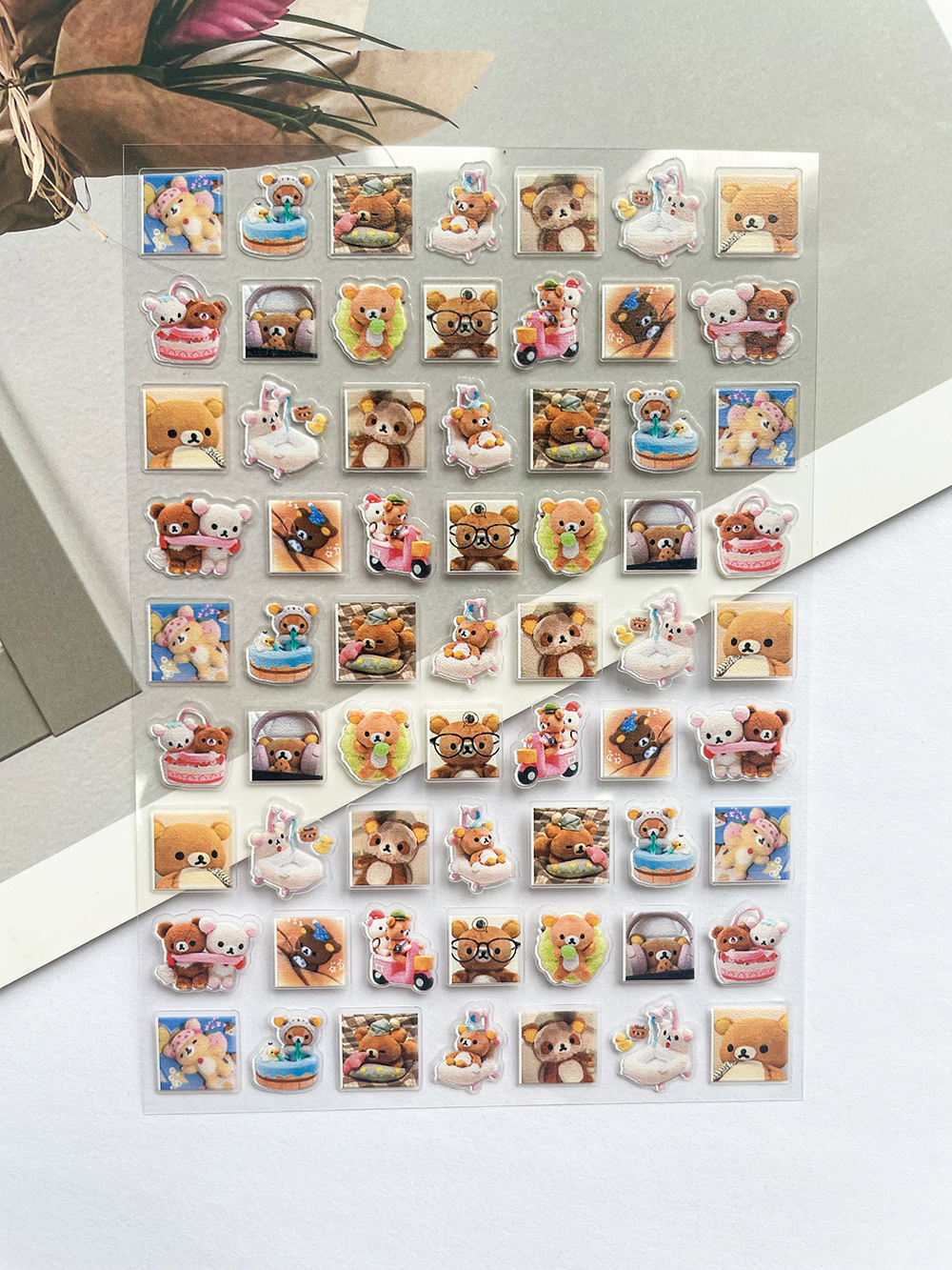 Mini Kawaii Rilakkuma Pvc Post - đánh giá và giá Laptop Accessory