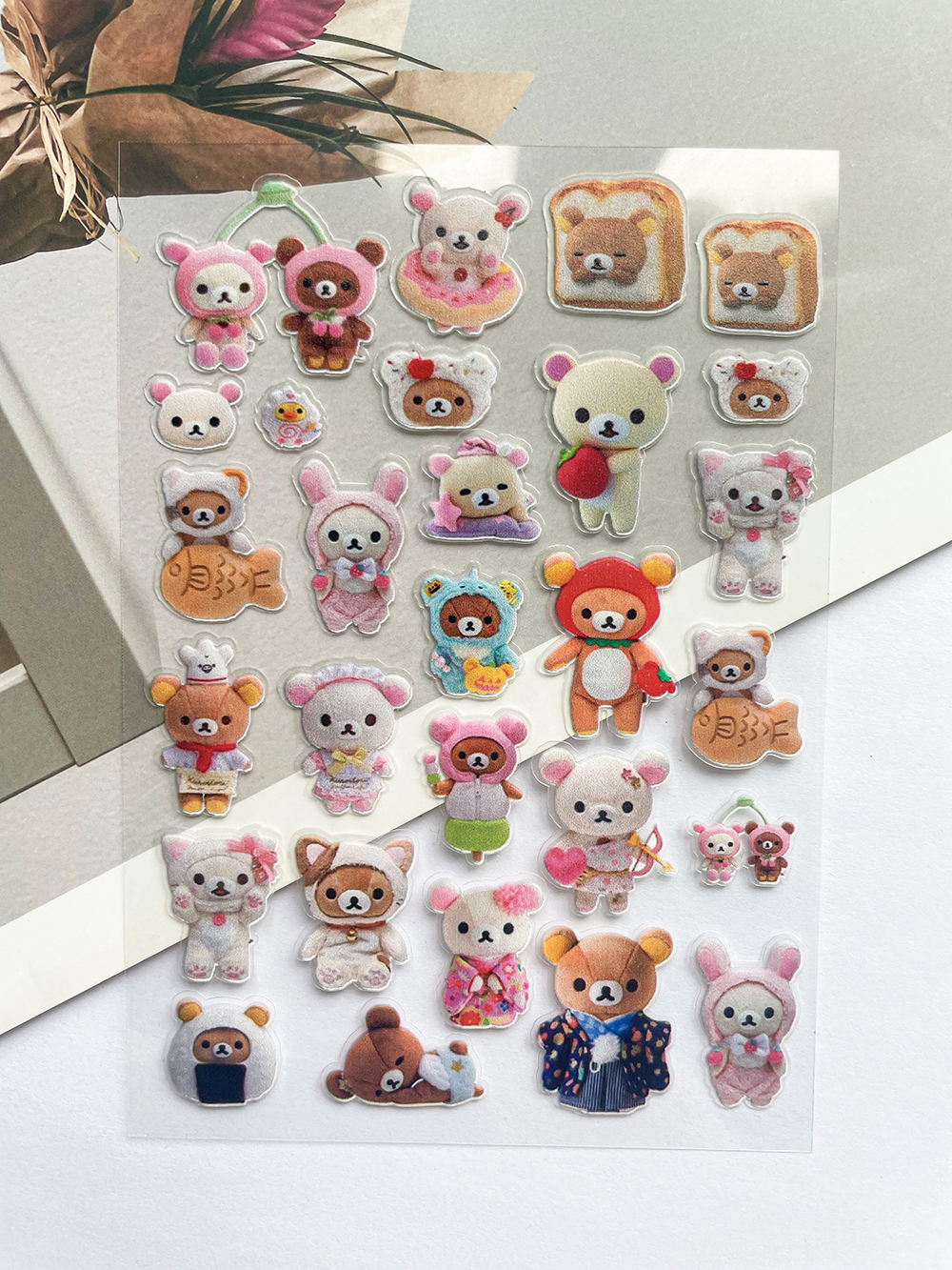 Mini Kawaii Rilakkuma Pvc Post - đánh giá và giá Laptop Accessory