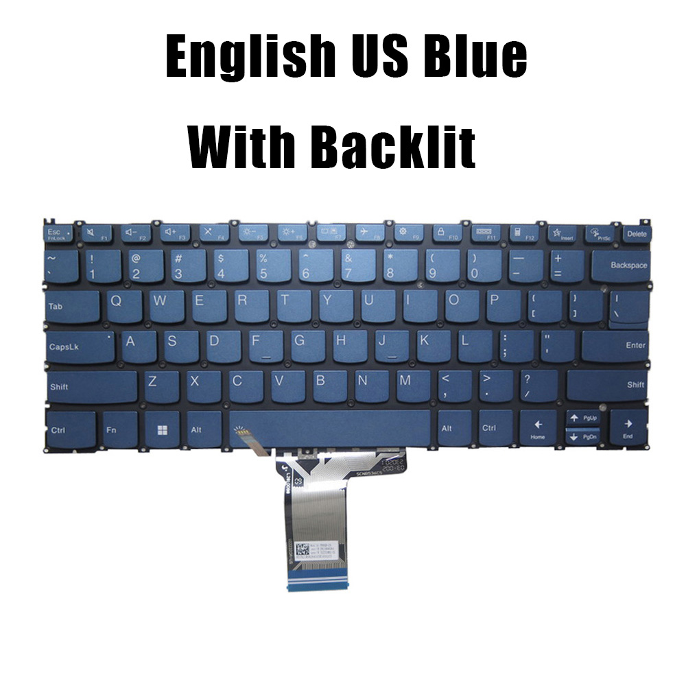 US/SW Grey/Blue Laptop Keyboar - đánh giá và giá Yoga Laptop Accessories