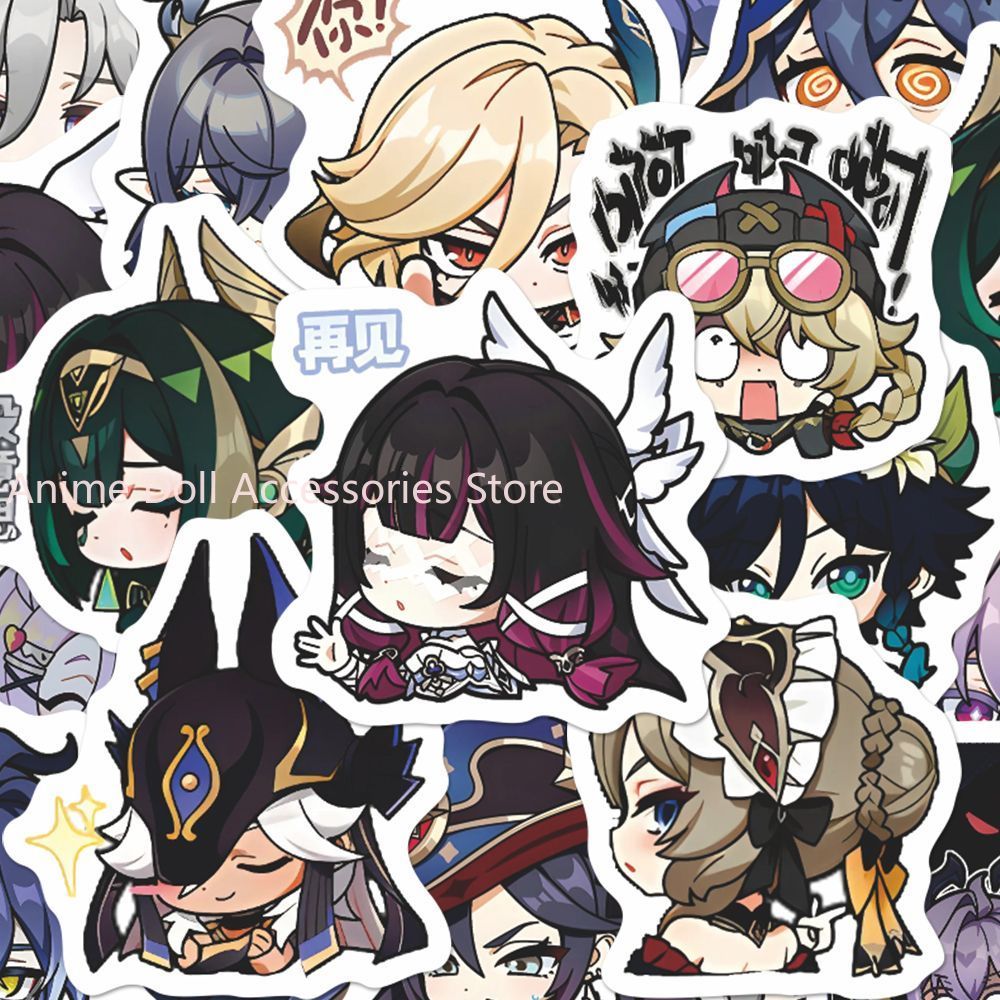 64PCS Genshin Impact Moon Maid - đánh giá và giá Laptop Accessory