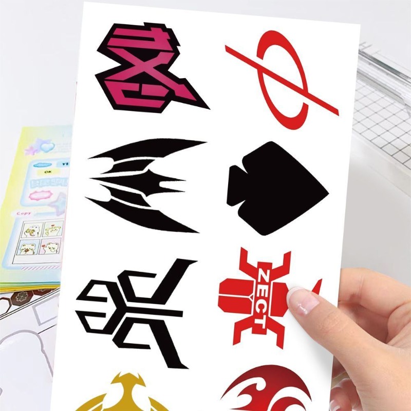 60 Sheets Kamen Rider Logo Sti - đánh giá và giá Laptop Accessory